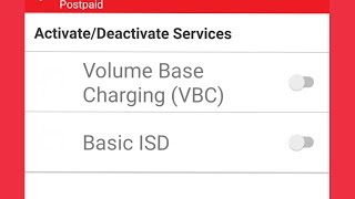 Activate/Deactivate Volume Base Charging (VBC) Basic ISD in Airtel Sim Card || My Airtel App screenshot 4