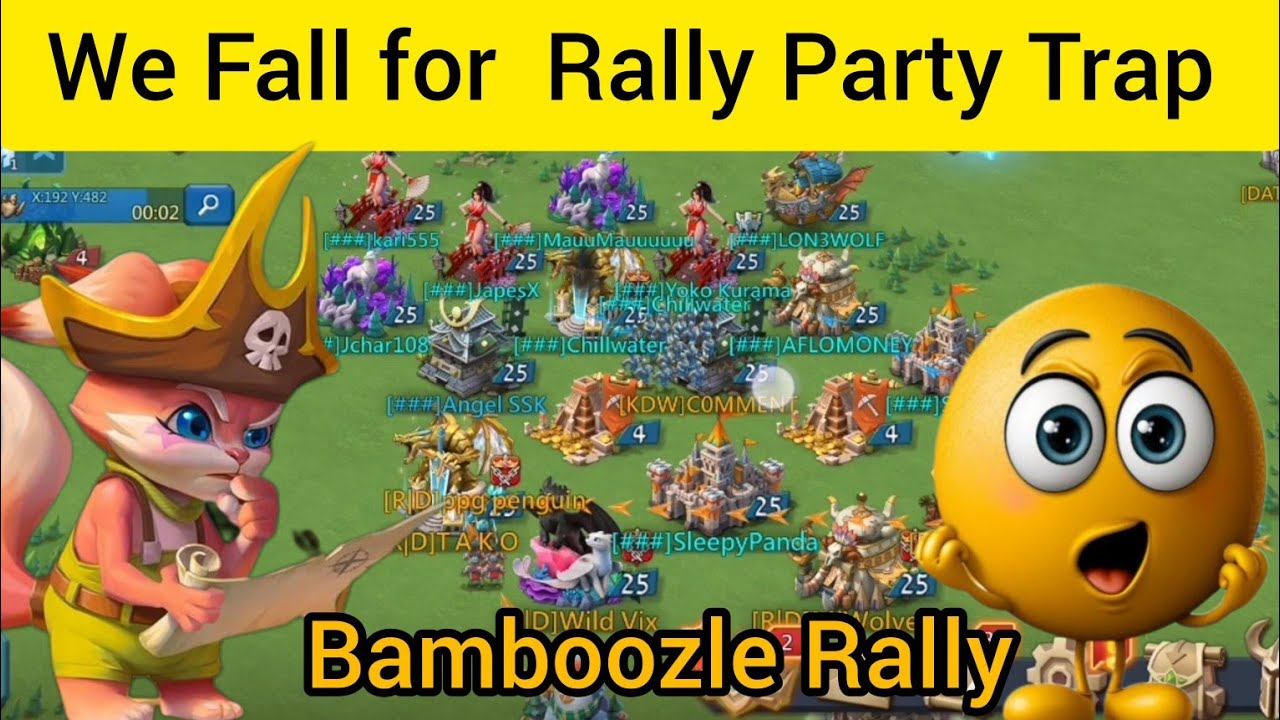 We After a Party Trap Bamboozle Rally Mythic Trap || Lords Mobile