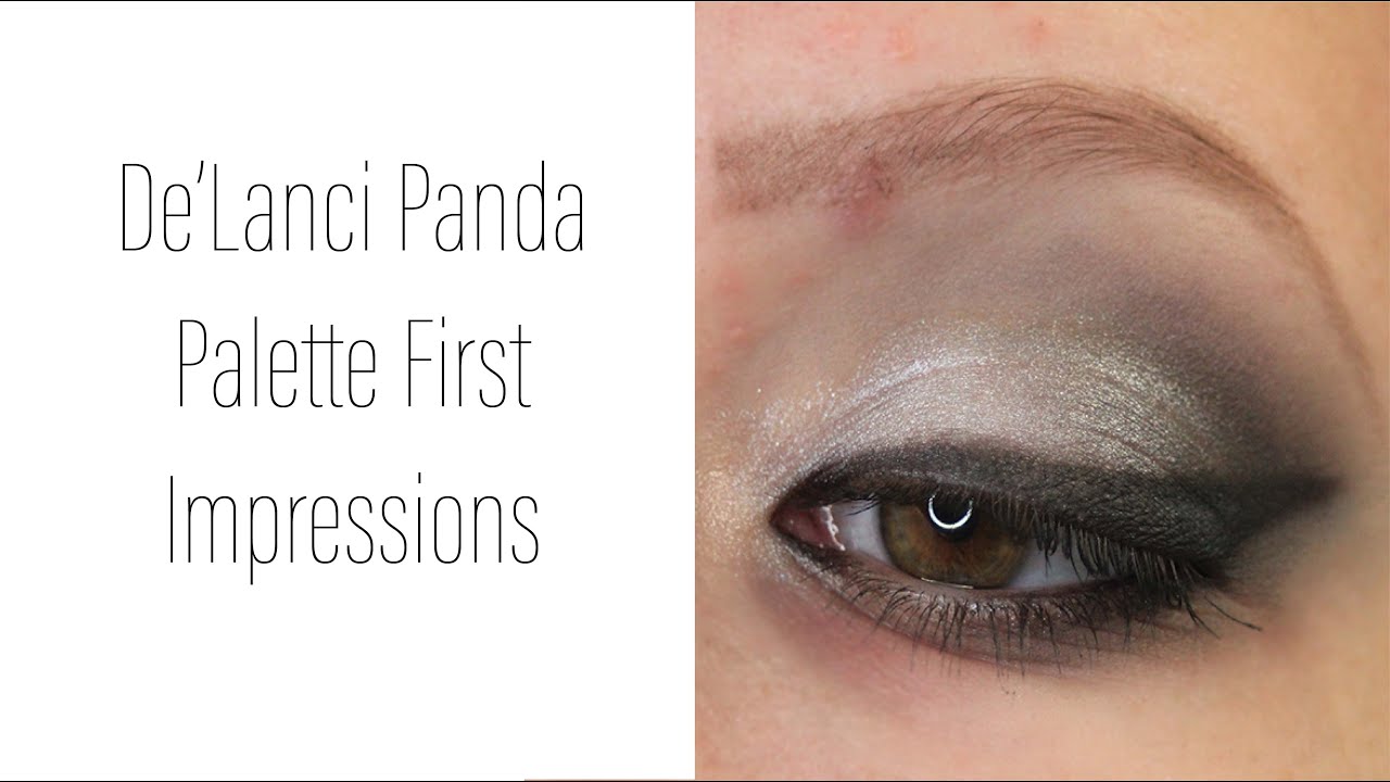 De'Lanci Panda Palette First Impressions