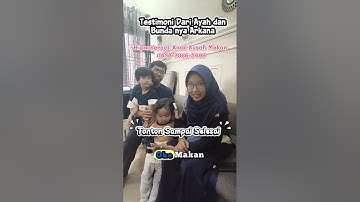 Arkana Sejak Kecil Takut Nasi Setelah Diterapi Sudah Mau Makan 