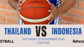 THAILAND 🇹🇭 VS INDONESIA 🇮🇩 (BOYS) ASG14 @BRUNEI 2025 