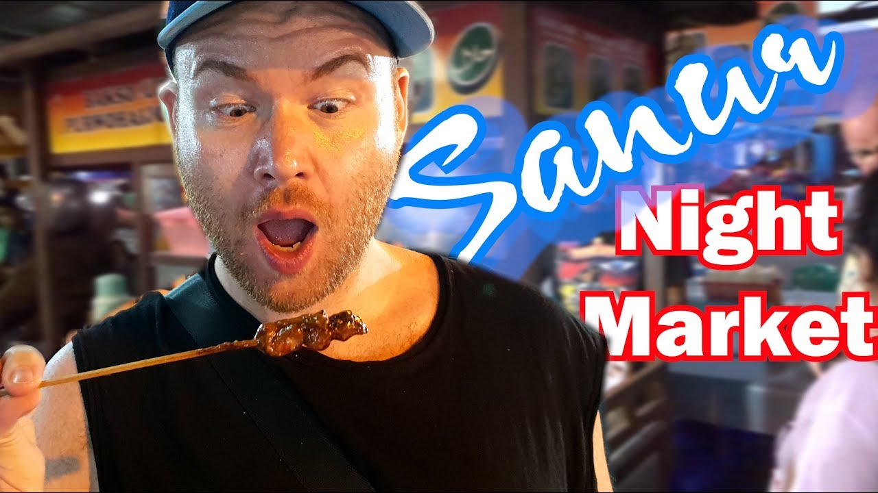 Bali - How to feast for CHEAP in Sanur Night Market  (Pasar Malam Sindu)