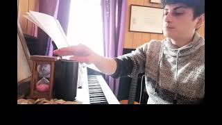 05 Lightly Row (piano accompaniment). Suzuki Flute Book 1
