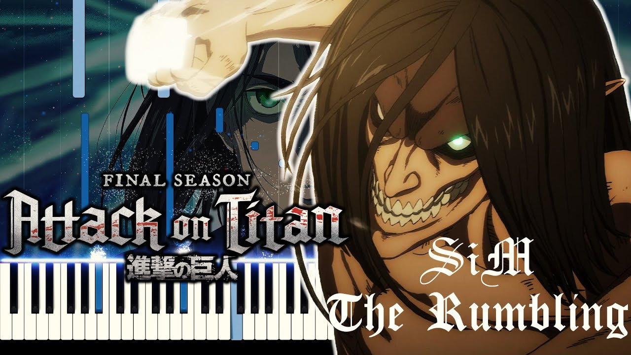 The Rumbling - Attack on Titan Season 4 Part 2 Opening [FREE MIDI ...
