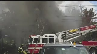 Fire Destroys Multi-Family Home In Waltham
