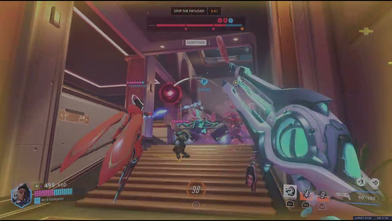 She's missing ALL her ults today, boys