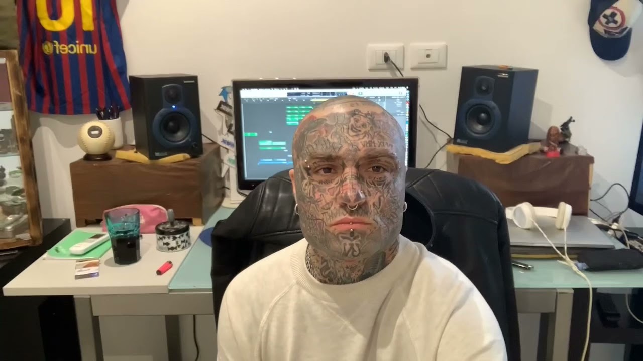 Backstage for new Matteo Sala track