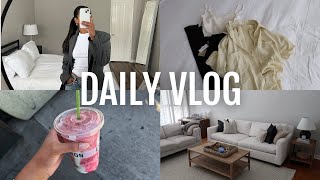 ARITZIA CLIENTELE SALE HAUL + NEW DJERF AVENUE FOREVER BLAZER + APARTMENT TOUR + NEW CAR!