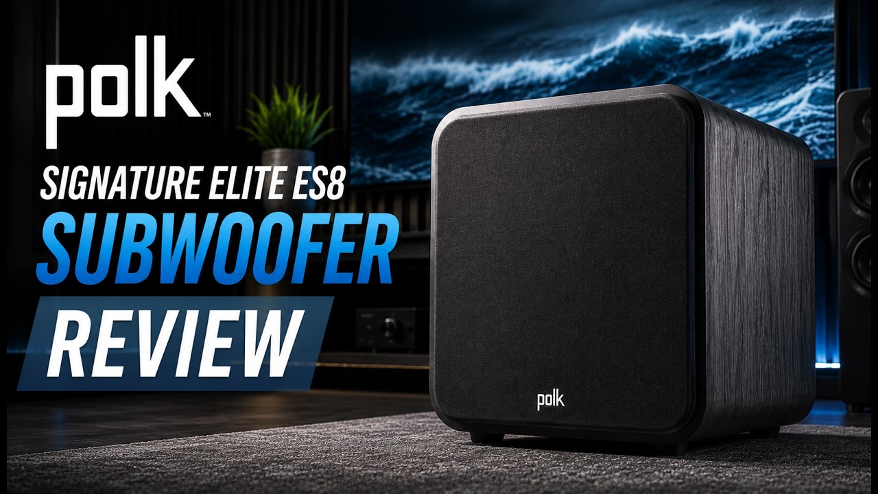 Polk Audio Signature Elite ES8 Subwoofer Review | Best Subwoofer