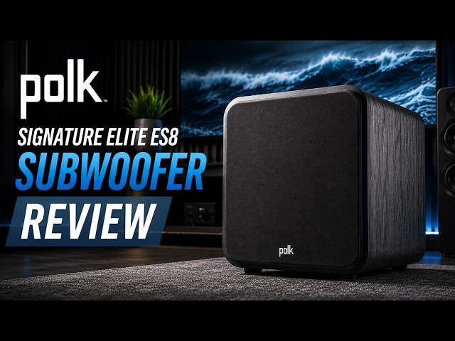 Polk Audio Signature Elite ES8 Subwoofer Review | Best Subwoofer