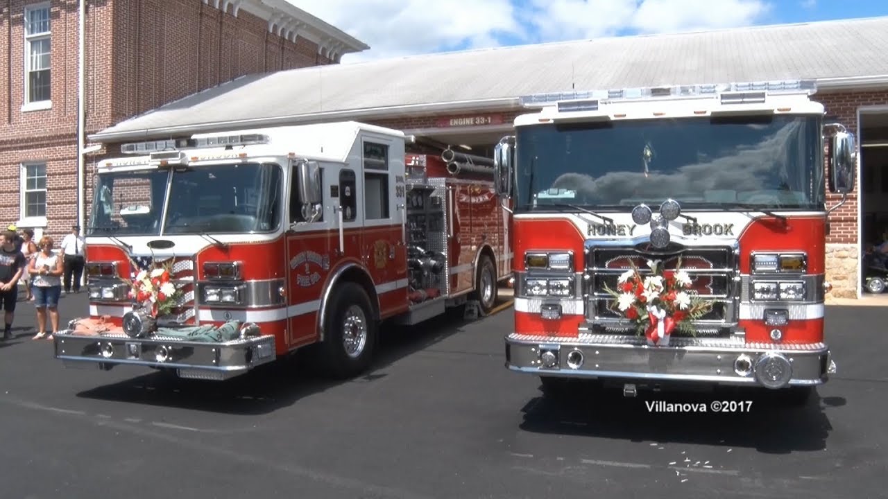 Honey Brook,PA Fire Company 125th Anniversary Parade 8/5/17 pt 2 of 2