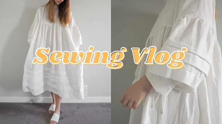 SEWING VLOG | DIYing a Designer-Inspire...  Dress