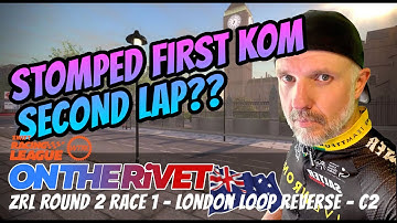 Zwift ZRL Round 2 Race 1 | London Loop Reverse | C2