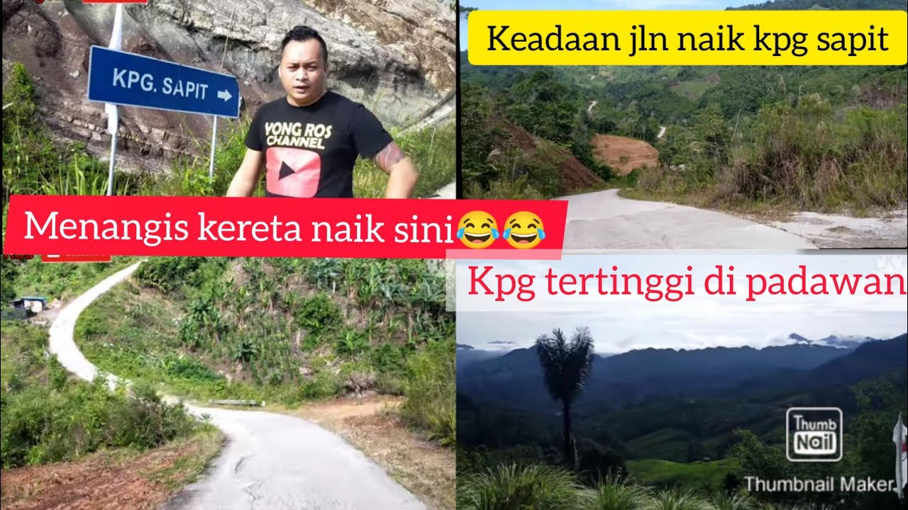 jln yg mencabar naik kpg sapit Padawan swak..