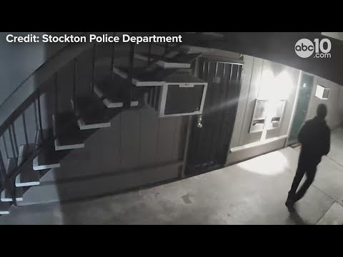 Raw | Stockton police release video of 'person of interest' in serial suspected killings