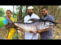 Amazing Big Fish Curry || Bathukonam Fish Masala gravy || Fish Cutting skills ||