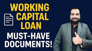 Celebrity Lecture 6: What are documents required for loan application of working capital loan by business unit Profile