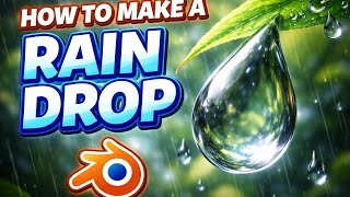 Create Stunning Rain Drops in Blender — Easy Step-by-Step Guide