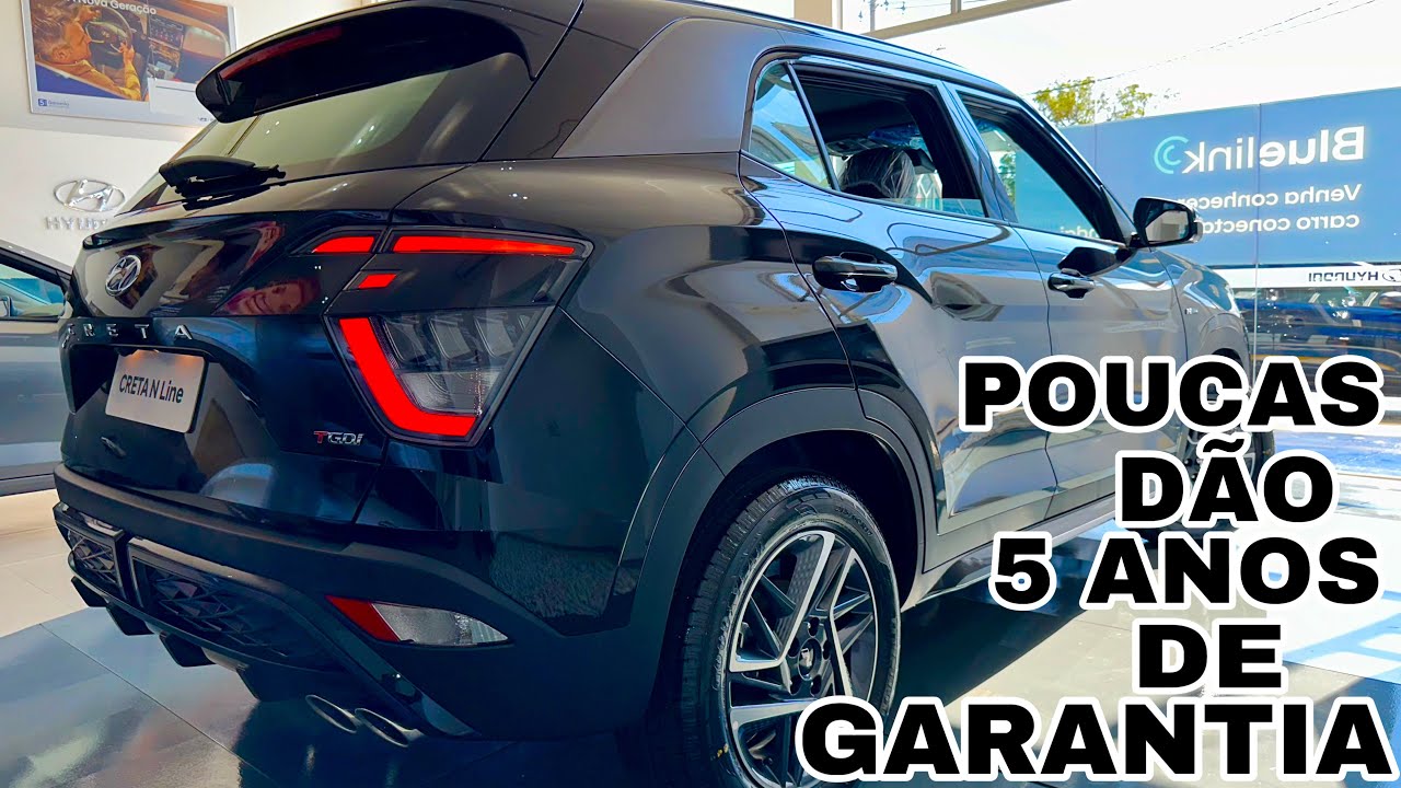 NOVO HYUNDAI CRETA 2025 VERSÃO N-LINE EM DETALHES | MARCA DÁ 5 ANOS DE ...