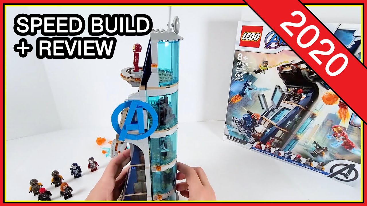 Avengers Tower Battle 76166, Marvel