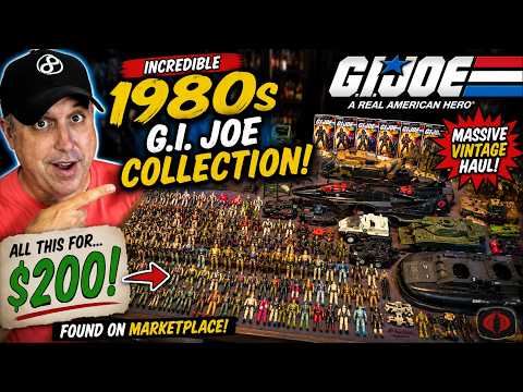 GI Joe ARAH Hasbro Toy Haul Found on Marketplace!