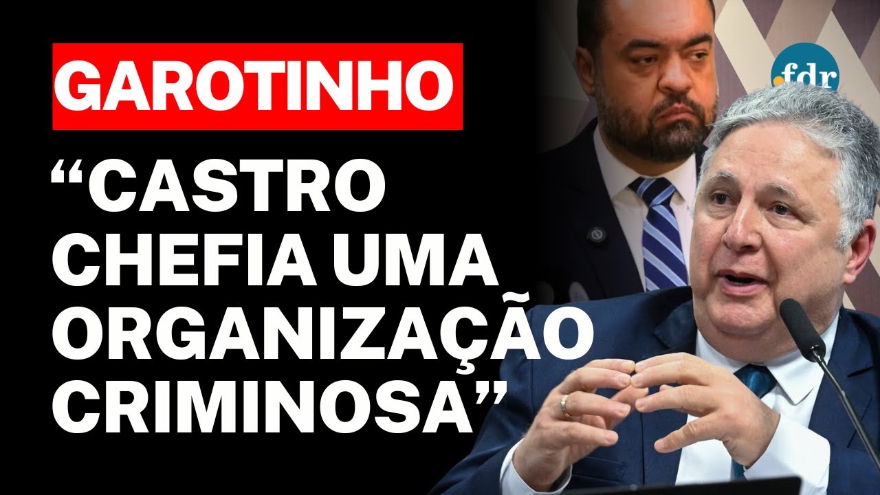 💣 GAROTINHO EXPLODE TUDO NA CPI: Esquema de Cláudio Castro, Bacellar e Organizações Criminosas no RJ