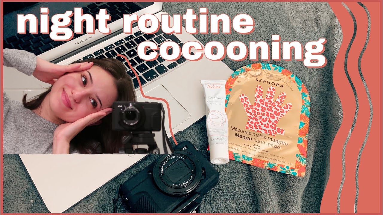 night routine cocooning - spring edition