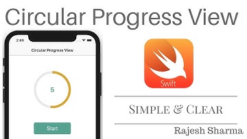 circularProgressView in iOS (Xcode9 - Swift4)