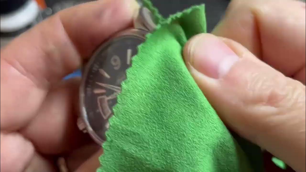 How to polish scratches out of a watch case. YouTube