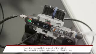 【D4RF Series】 Hold display and received light amount stretch display mode