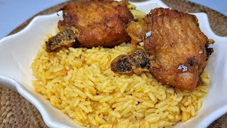 Budget Friendly Smokey Jollof Rice with Just Tomato Paste | Quick & Easy Recipe