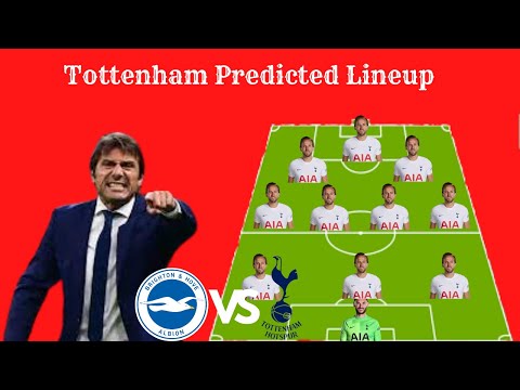 Tottenham Vs Brighton Predicted lineup| Tottenham Predicted Lineup