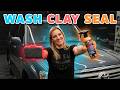 How To Easily Wash, Clay, and Seal Your Car In Under An Hour