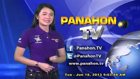 Panahon.TV | June 18, 2013, 5:00AM Forecast