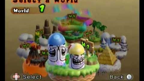 NSMB Wii - Trolololol Texture Mods Part 1