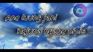RAJUNA NGABE PIPIS - Widi Widianan || lirik