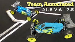 Team Associated 21.5 vs 17.5 Consistency is Key Huge Upset