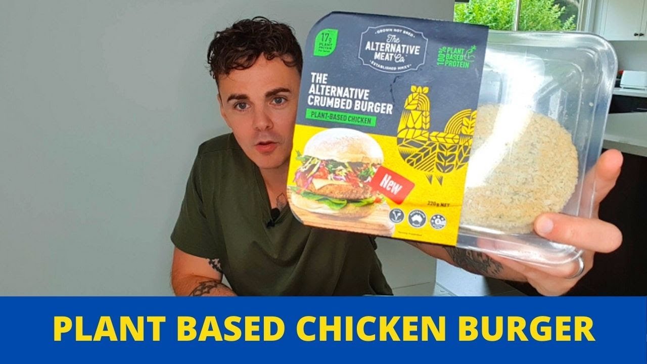 The Alt Meat Co Crumbed Chicken Burger Taste Test/Review