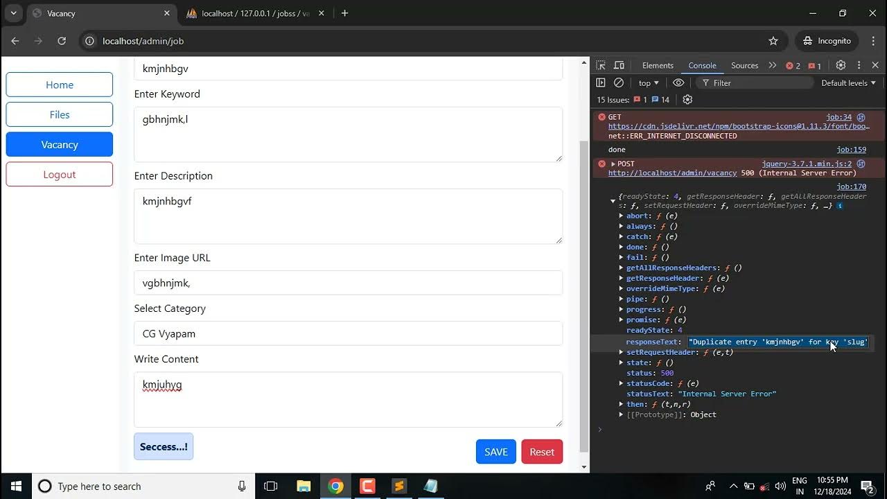 23. Insert unique data & add Rich text editor with ajax & php | PHP ...