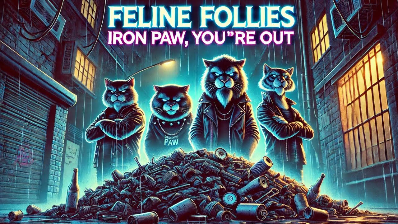Feline Follies (Iron Paw, You’re Out) 🐾🔥 – The Alley Rebellion Anthem! | Keebler AI Music 🎶