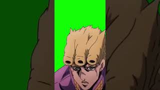 Giorno Snap Finger Green Screen