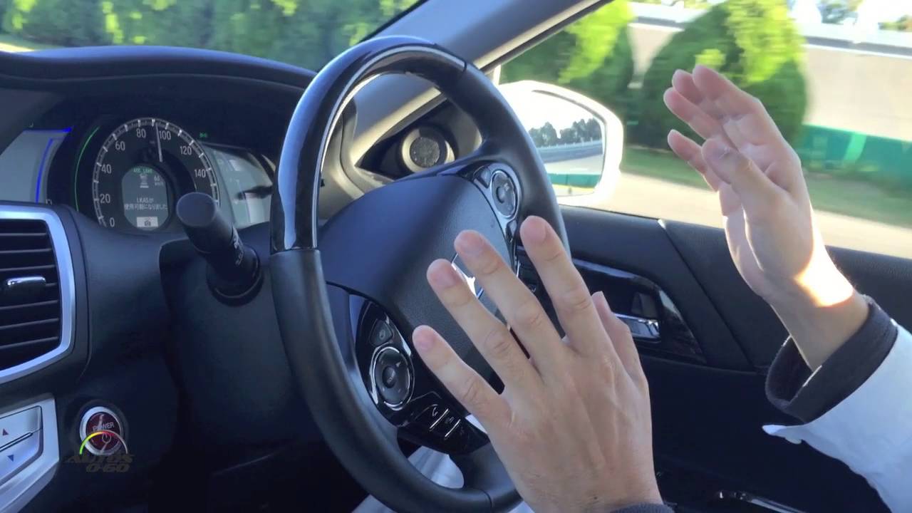 Honda Autonomous Driven Car Demonstration At The R D Center You Premium