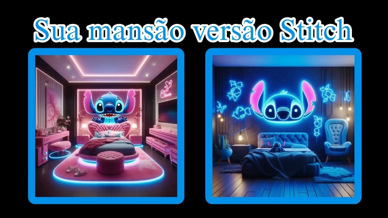Monte sua mansão do Stitch ❤️
