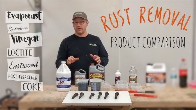 How to Remove Rust With Naval Jelly