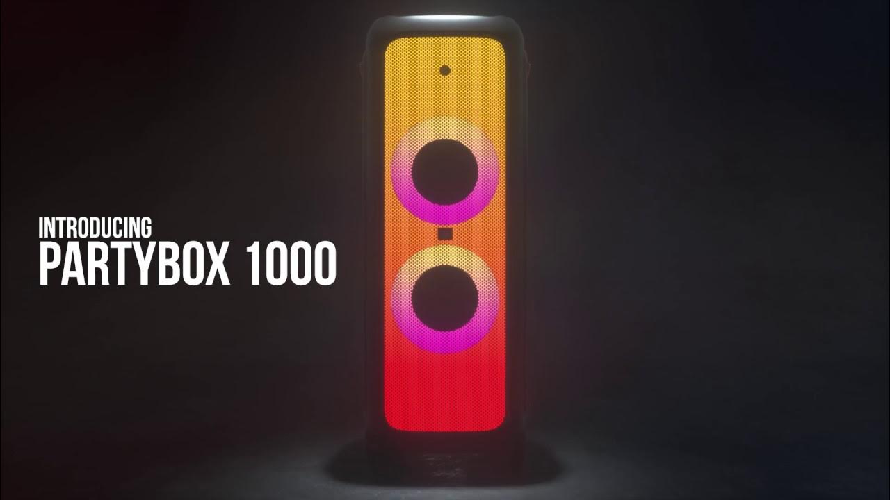 JBL PartyBox 1000 Portable Bluetooth Speaker - Black