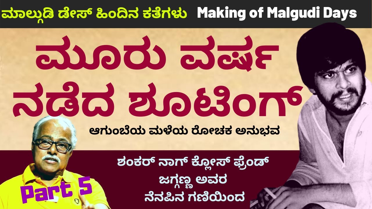 “ಮಾಲ್ಗುಡಿಗೆ ಬಳಸಿದ ಕ್ಯಾಮೆರಾ ಎಷ್ಟು ಗೊತ್ತಾ?”