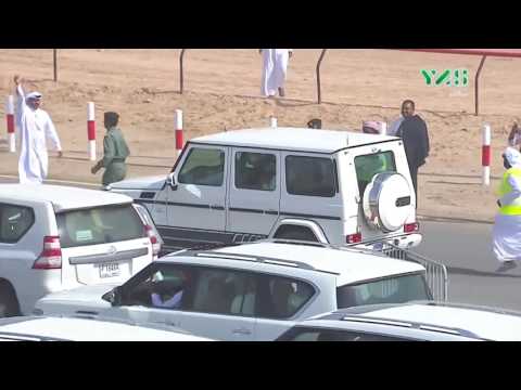 فرحة الفوز بعد فوز هجن العاصفة بسيف الإمارات
