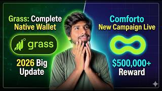 Grass Airdrop Native Wallet | $Grass Airdrop New Update | Grass epoch 18 End