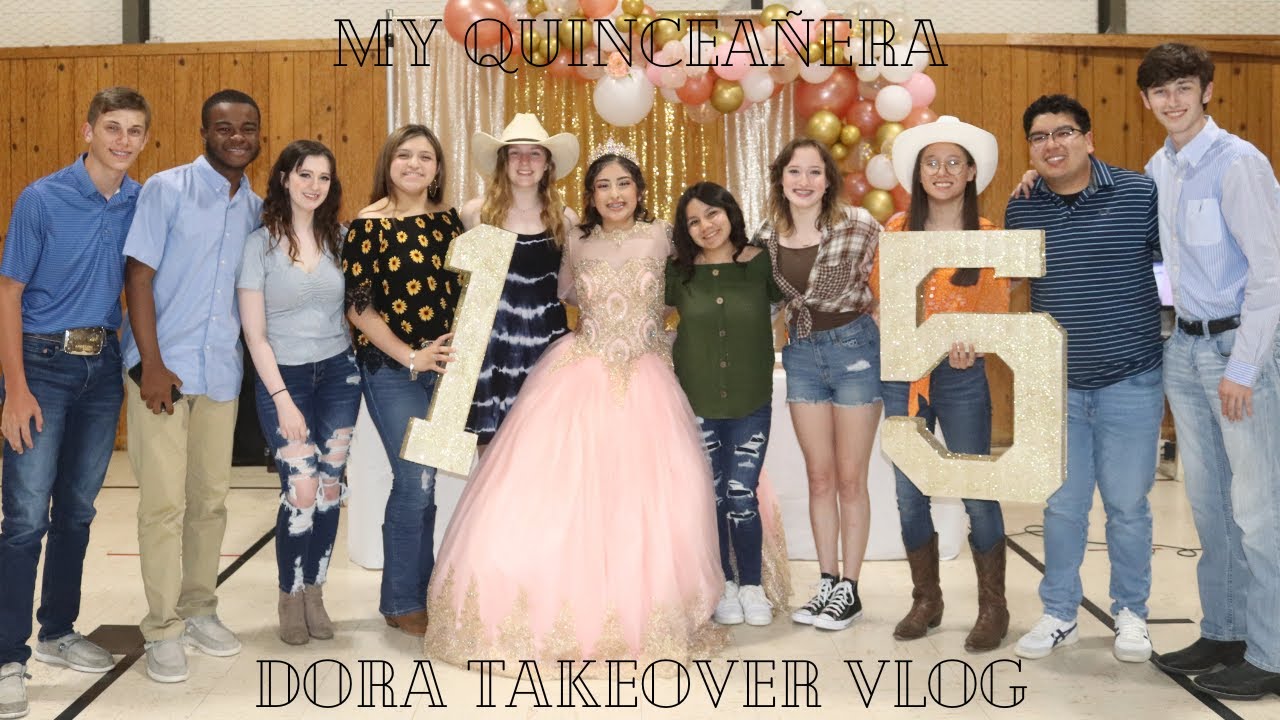 My Quinceañera Vlog | Dora Vlog Takeover