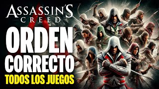 ¿En qué orden jugar TODOS LOS JUEGOS de Assassin’s Creed?  2024  Orden Correcto Assassin's Creed